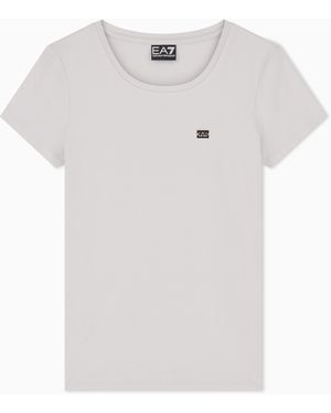 EA7 Slim Fit T-Shirt Core Lady - White