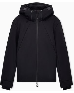 EA7 Technische Skijacke Aus Softshell Mit Stratum7-Wattierung - Blau