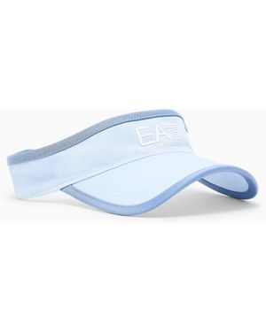 EA7 Tennis Pro Cotton Visor - Blue