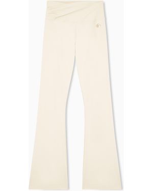 EA7 Fullness Vigor7 Technical Fabric Leggings - White