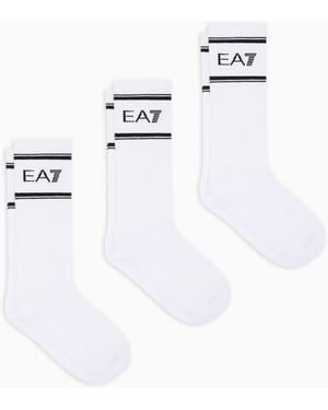 EA7 Dynamic Athlete Socks - White