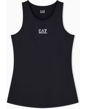 EA7 Ventus7-Funktionsgewebe Tanktop Mit Neckholder Tennis Pro - Schwarz