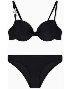 EA7 Push-Up Bikini - Black