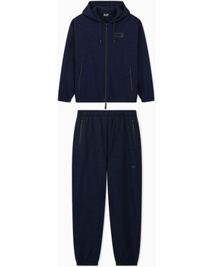 EA7 Felpa 7.0 Fullzip - Blu