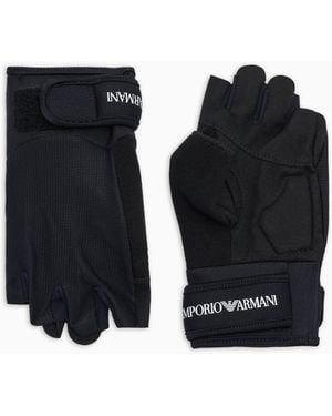 EA7 Dynamic Athlete Gym Gloves - Black
