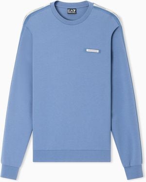 EA7 Felpa Logo Series - Blu