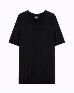 EA7 T-Shirt Girocollo Lux Identity - Nero