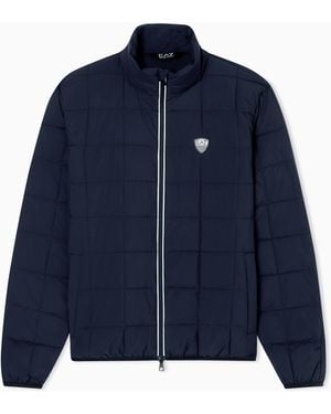 EA7 Premium Shield Technical-Fabric Jacket - Blue