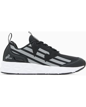 EA7 Running Sneaker With Ultralight Sole Ultimate C2 Kombat New - White