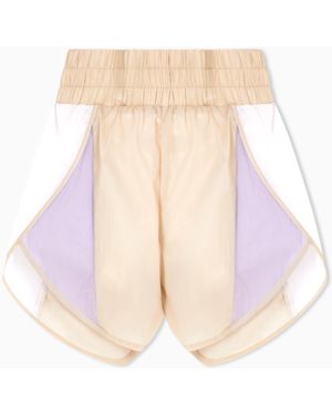 EA7 Nylon Shorts - White