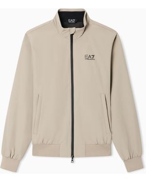 EA7 Core Identity Nylon Jacket - Natural