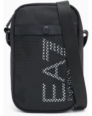 EA7 Technical Fabric Belt Bag - Black
