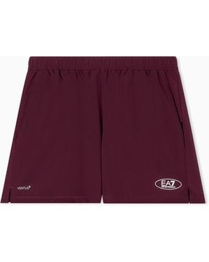EA7 Tennis Pro Shorts - Purple