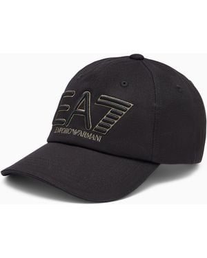 EA7 Baseball Hat Logo Series - Black
