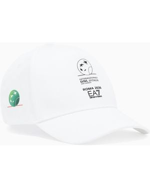 EA7 Internazionali Bnl D'Italia Baseball Cap - White