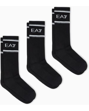 EA7 Dynamic Athlete Socks - White