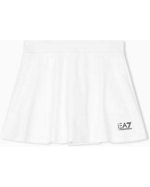 EA7 Tennis Pro Mini Skirt - White