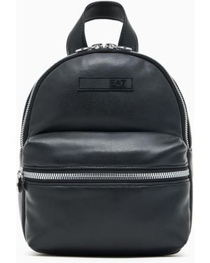 EA7 Winter Mix Mini Backpack - Blue