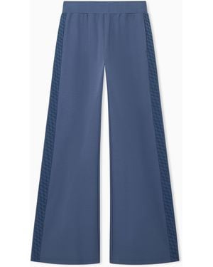 EA7 Oversized Trousers Logo Series - Blue