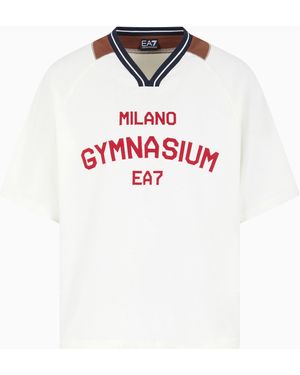 EA7 T-Shirt Club House - Bianco
