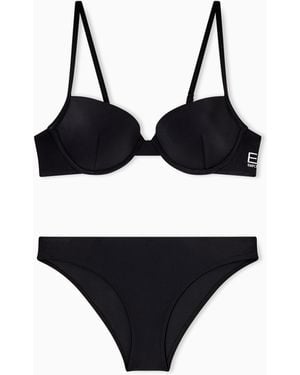EA7 Push-Up Bikini - Black