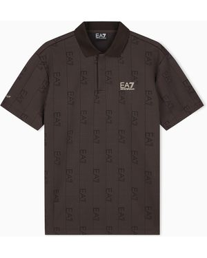 EA7 Polo Shirt Golf Pro - Black