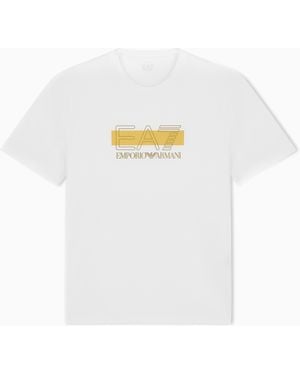 EA7 T-Shirt Visibility Regular Fit - White