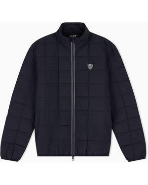EA7 Premium Shield Technical-Fabric Jacket - Blue