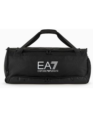 EA7 Borsone Grande Da Palestra Train Core Con Maxi Logo - Nero