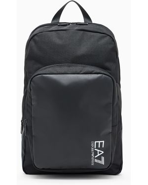 EA7 Train Core Backpack With Logo - Black