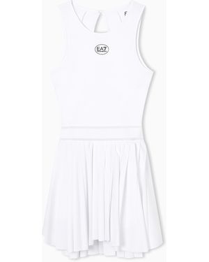 EA7 Tennis Pro Dress - White
