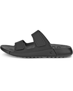 Ecco Cozmo Flat Sandal Size - Black
