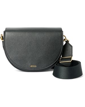 Ecco Classic Saddle Bag - Grey