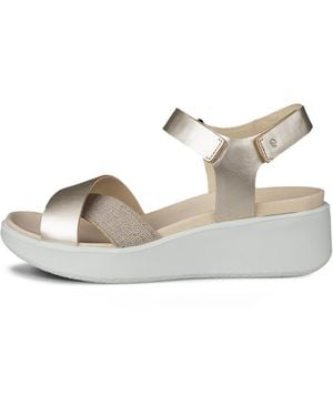 Ecco Flowt Wedge Lx - White