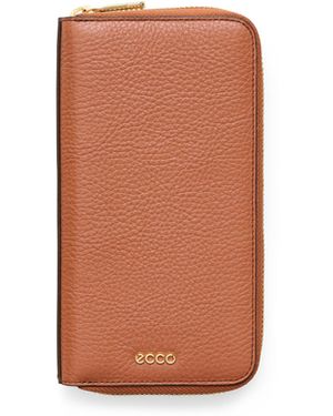 Ecco Wallet Zipped - White