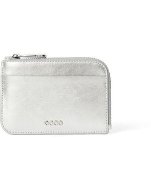 Ecco Card Case Zipped - White