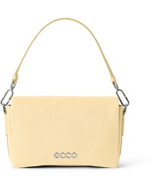 Ecco Pinch Large Soft Pebbled - Natural