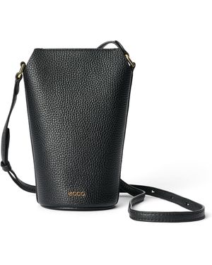 Ecco Pot Pebbled - Black