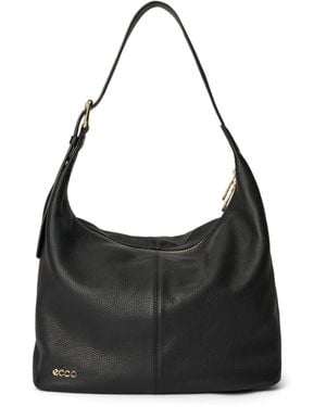 Ecco Soft Medium Pebbled - Black