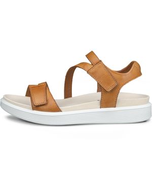 Ecco Soft Sandal - Brown