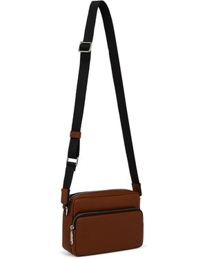 Ecco Camera Bag Pebbled - Brown