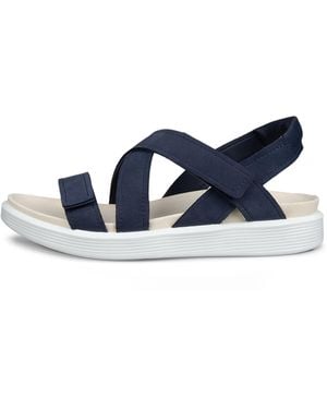 Ecco Soft Sandal - Blue