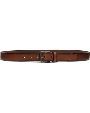 Ecco Belts Formal Adjust L - Brown