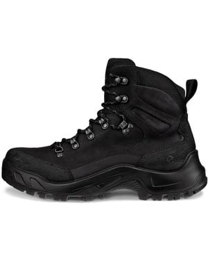 Ecco Offroad Mid-Cut Waterproof Walking Boots - Black