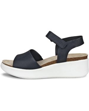 Ecco Flowt Wedge Cork - Blue