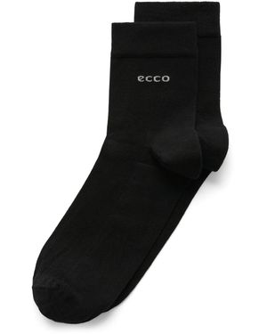 Ecco Longlife Ankle Cut - Black