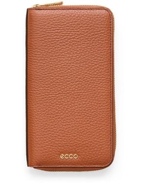 Ecco Wallet Zipped - White