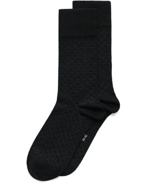Ecco Classic Honeycomb Mid Cut - Black