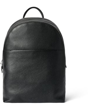 Ecco Round Pack Large Pebbled - Black