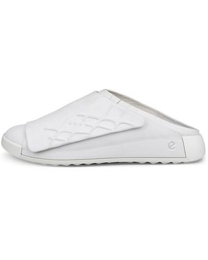 Ecco Cozmo Leather Shadow - White